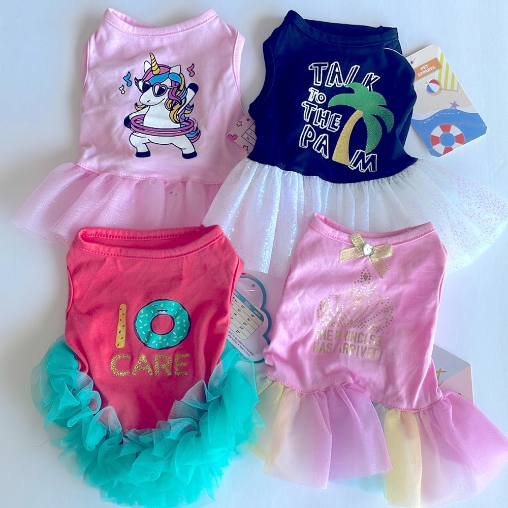 Small Dog Dress Lot
